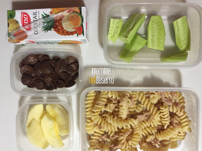 lunch box per la scuola