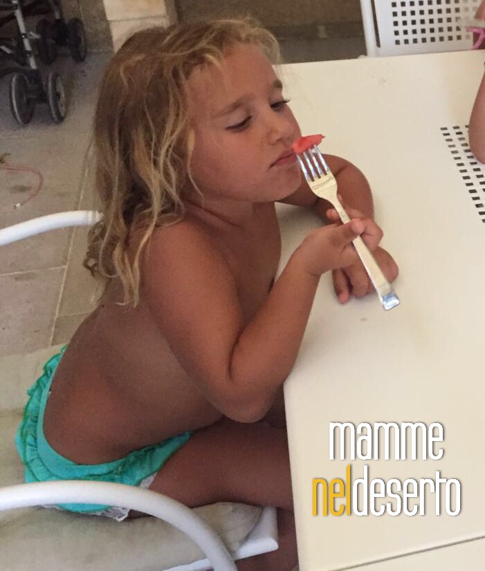 mia figlia non mangia frutta